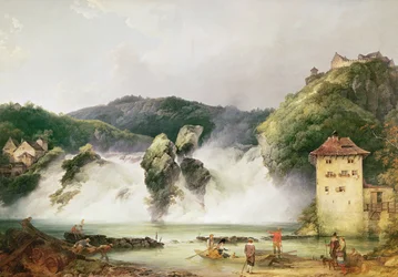 The Rhine Waterfall at Schaffhausen, 1775